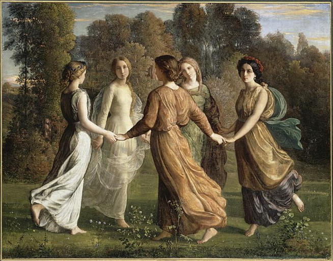 Louis Janmot « La ronde (le poème de l'âme) » 1850