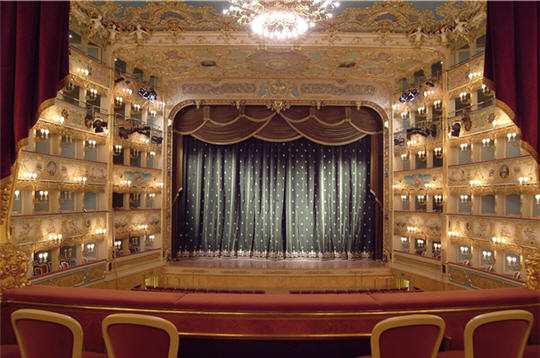 Le Théâtre de la Fenice à Venise - Italie